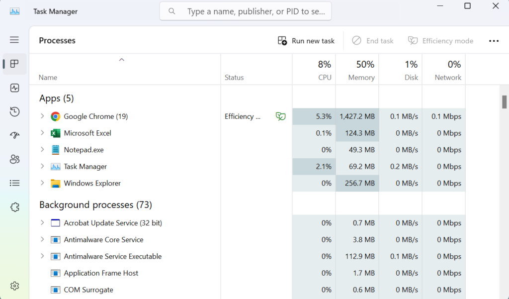 task manager