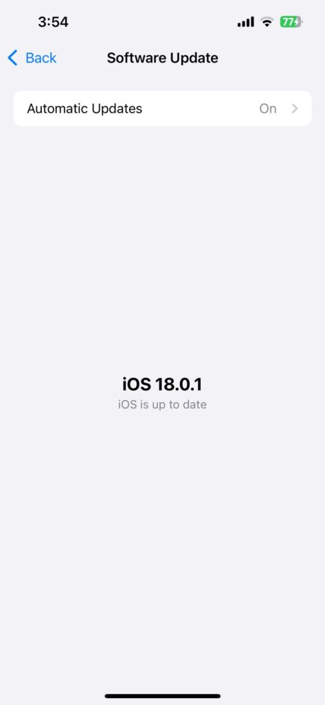 updating software iphone