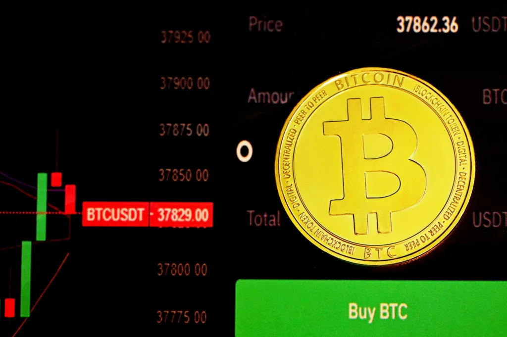 bitcoin on binance